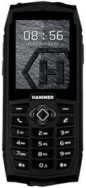 Mobilais telefons MyPhone Hammer 3 Plus, melna, 64MB/128MB