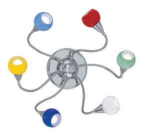 GAISMEKLIS TENDER PL6 6X40W E14 ĮV.SP (IDEAL LUX)