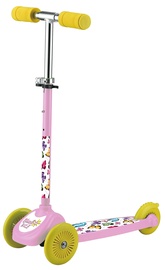 Vaikiškas paspirtukas Bimbo Bike, geltonas/rožinis