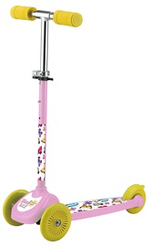 Детский самокат Bimbo Bike, желтый/розовый