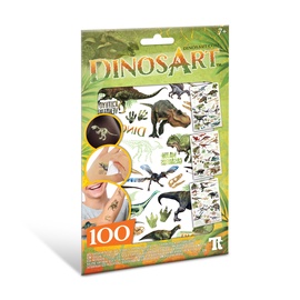 Rinkinys tatuiruotėms DinosArt Temporary Tattoos 15302