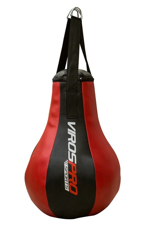 Боксерский мешок VirosPro Sports SG-1076A, черный/красный