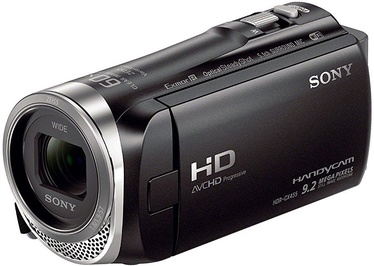 Videokaamera Sony HDR-CX450, must, 1280 x 720