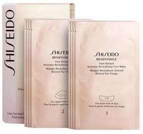 Veido kaukė Shiseido Benefiance Pure Retinol Intensive Revitalizing Face Mask, 4 + 4 vnt.