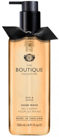 Šķidrās ziepes The English Bathing Company Boutique Oud & Cassis, 500 ml
