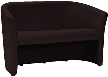 Dīvāns Signal Meble TM-2 Dark Brown, 126 x 60 x 76 cm