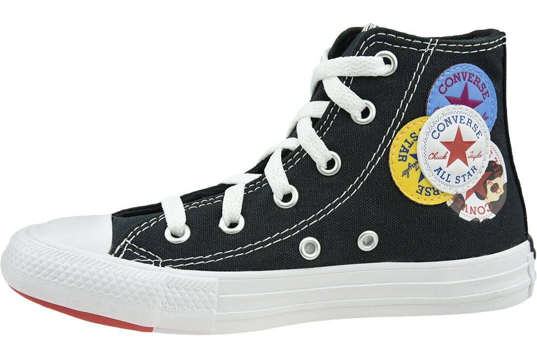 Converse CTAS HI BLACK UNIVERSITY Red 166734C | KICKSCREW