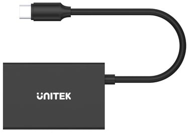 USB jaotur Unitek H1302A, must