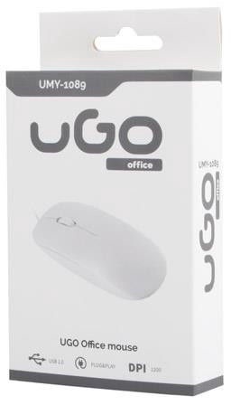 Компьютерная мышь UGO MY-06, белый