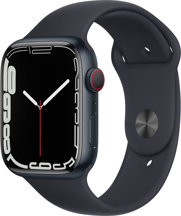 Умные часы Apple Watch 7 GPS + Cellular 45mm, серый