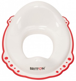 Детское сиденье для унитаза Britton Toilet Trainer Seat With Non Slip Feet White/Red