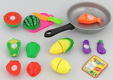 Tommy Toys Pan And Vegetables 418783