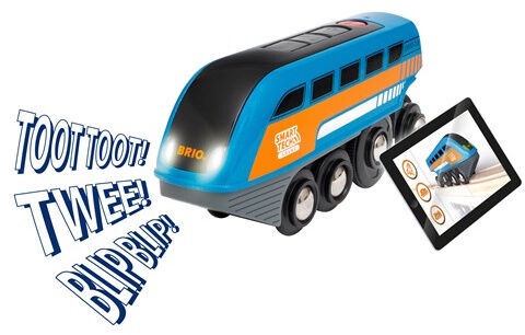 Игрушечный поезд Brio Smart Tech Sound Action Tunnel Travel Set 33974 33974