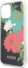 Guess Flower Shiny for Apple iPhone 11 Black