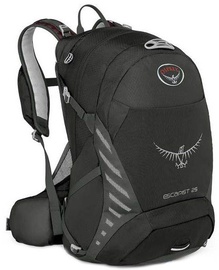 Tūristu mugursoma Osprey Escapist 25 M/L, melna, 25 l