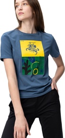 Audimas Womens Short Sleeve Tee Bering Seat Printed XS