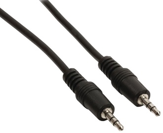 ValueLine Cable Jack to Jack, juoda, 1 m