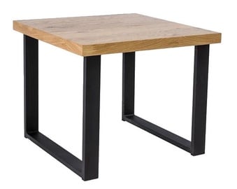 Signal Meble Umberto C Oak Coffee Table 60x60cm Oak/Black