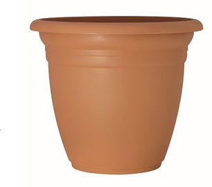 Puķu pods Domoletti TE000045-100, plastmasa, Ø 450 mm, brūna