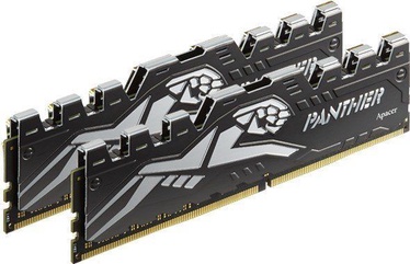 Apacer Black Panther 16GB DDR4 2666MHz CL16 KIT OF 2 EK.16GAV.GEFK2 Silver