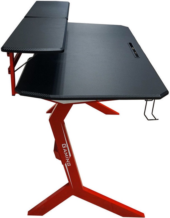 Žaidimų stalas LC-Power LC-GD-1R, juoda/raudona