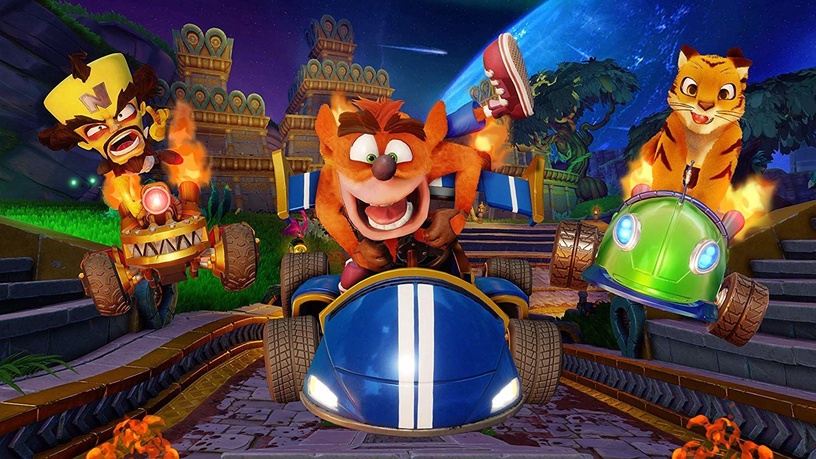 PlayStation 4 (PS4) mäng Sony Crash team racing Nitro-fueled