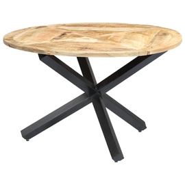 Söögilaud VLX Round 282762, hele pruun, 1200 mm x 1200 mm x 760 mm