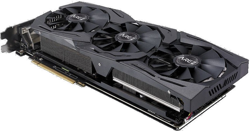 Vaizdo plokštė Asus Radeon RX Vega 56 Gaming OC AREZSTRIXRXVEGA56O8GGAMING, 8 GB, HBM2