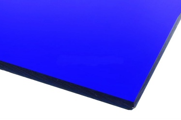 Ohne Hersteller Acrylic Glass GS Transparent Dark Blue 400x400mm
