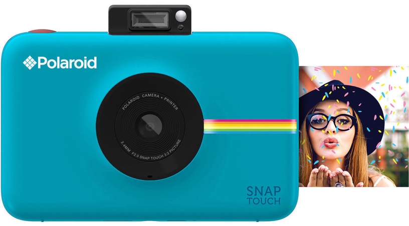 Моментальный фотоаппарат Polaroid Snap Touch Instant Digital Camera Blue, синий