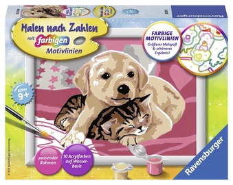 Ravensburger Painting By Numbers Best Friends 280315