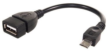 Maclean Adapter Micro USB / USB Black