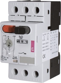 Motora starteris ETI MS18 6,3-10A / 004600349, 1.1 - 7.5 kW