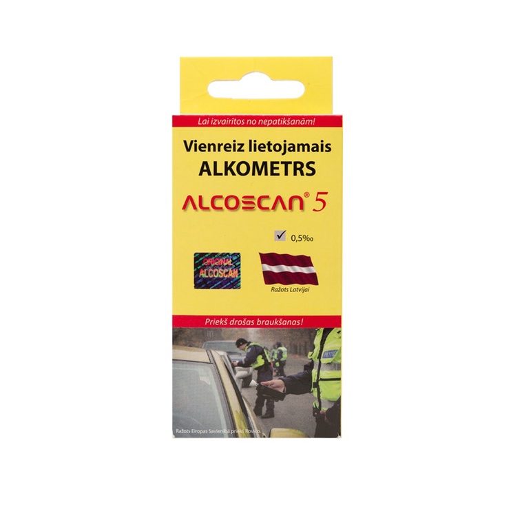 Alkometrs Alcoscan 5 Breathalyzer