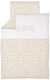 Ceba Baby Bedding Set With Embroideries 2pcs Stars Beige