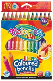 Цветные карандаши Colorino Kids 51859PTR Jumbo Coloured Pencils 12pcs