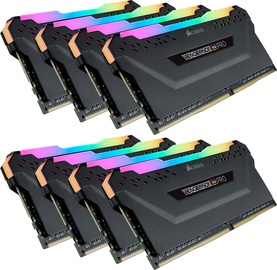 Corsair Vengeance RGB PRO Black 64GB 2933MHz CL16 DDR4 KIT OF 8 CMW64GX4M8Z2933C16