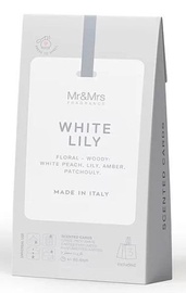 Ароматический мешочек Mr & Mrs Fragrance White lily, белая лилия, 3 шт.