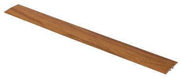 Katteliist S12106 182x3.5cm, alumiinium/pähkel