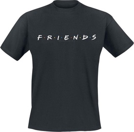 Licenced Friends Logo T-Shirt Black L
