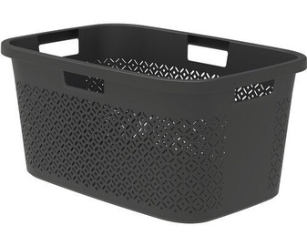 Корзина для белья Curver Terrazzo Laundry Basket 47l Black