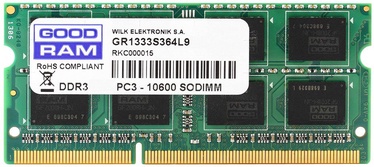 Operatīvā atmiņa (RAM) Goodram GR1333S364L9/2G DDR3 (RAM) 2 GB