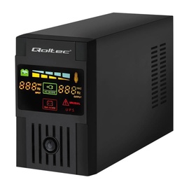 UPS sprieguma stabilizators Qoltec UPS Monolith / 2000VA / 1200W / LCD / USB