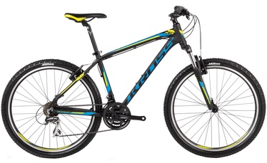 Dviratis Kross Hexagon X3 XL 26" Black Blue Green Matte 17