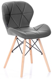 Стул для столовой Homede Silla Eco Leather Graphite, 4 шт.