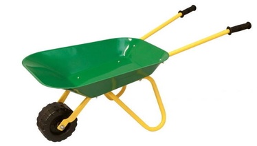 Woody Metal Garden Wheelbarrow 91455