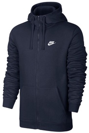 Nike Club Full Zip Hoodie 804389 451 Navy M