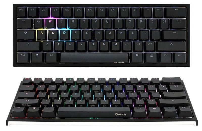 Klaviatura Ducky One 2 Mini Rgb Version 2 Cherry Mx Red En Juoda 1a Lt