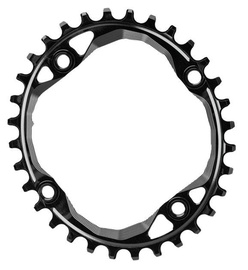 Звездочки AbsoluteBlack Shimano Oval 1X 104 & 64 BCD Black 32T