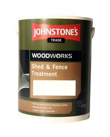 Impregnantas Johnstone's Shed and Fence, šviesiai ruda, 5 l
